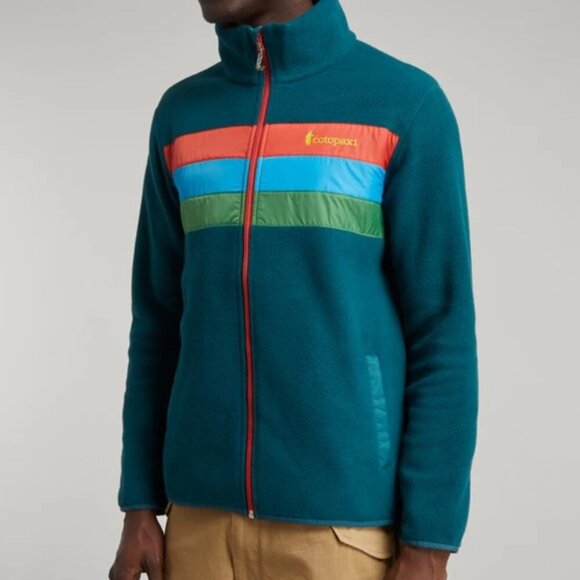 Cotopaxi Teca Fleece Jacket Men’s XXL Green Sequoia Full Zip Mid Layer - Picture 4 of 8